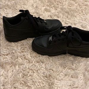 Nike Shoes - Black Air Force 1s Nike Shoes - Black Air Force 1s